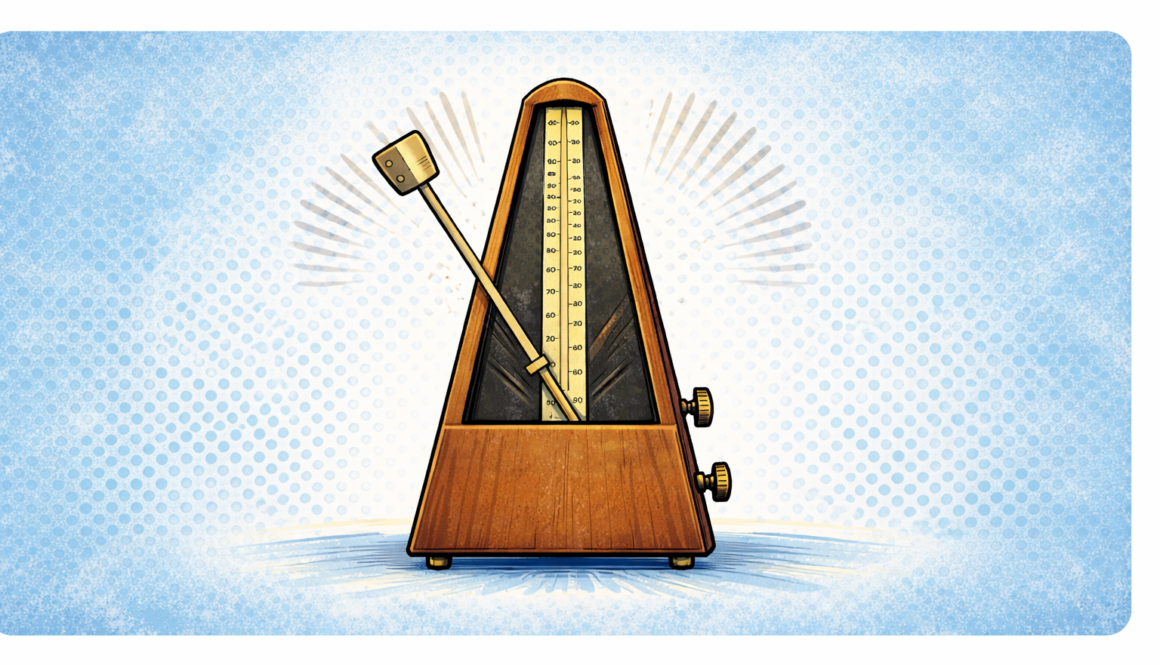 Metrónomo como metáfora del sistema nervioso vegetativo y su regulación entre activación y calma