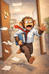 Primate en una oficina en estado de alarma: activación del sistema nervioso vegetativo en la vida moderna